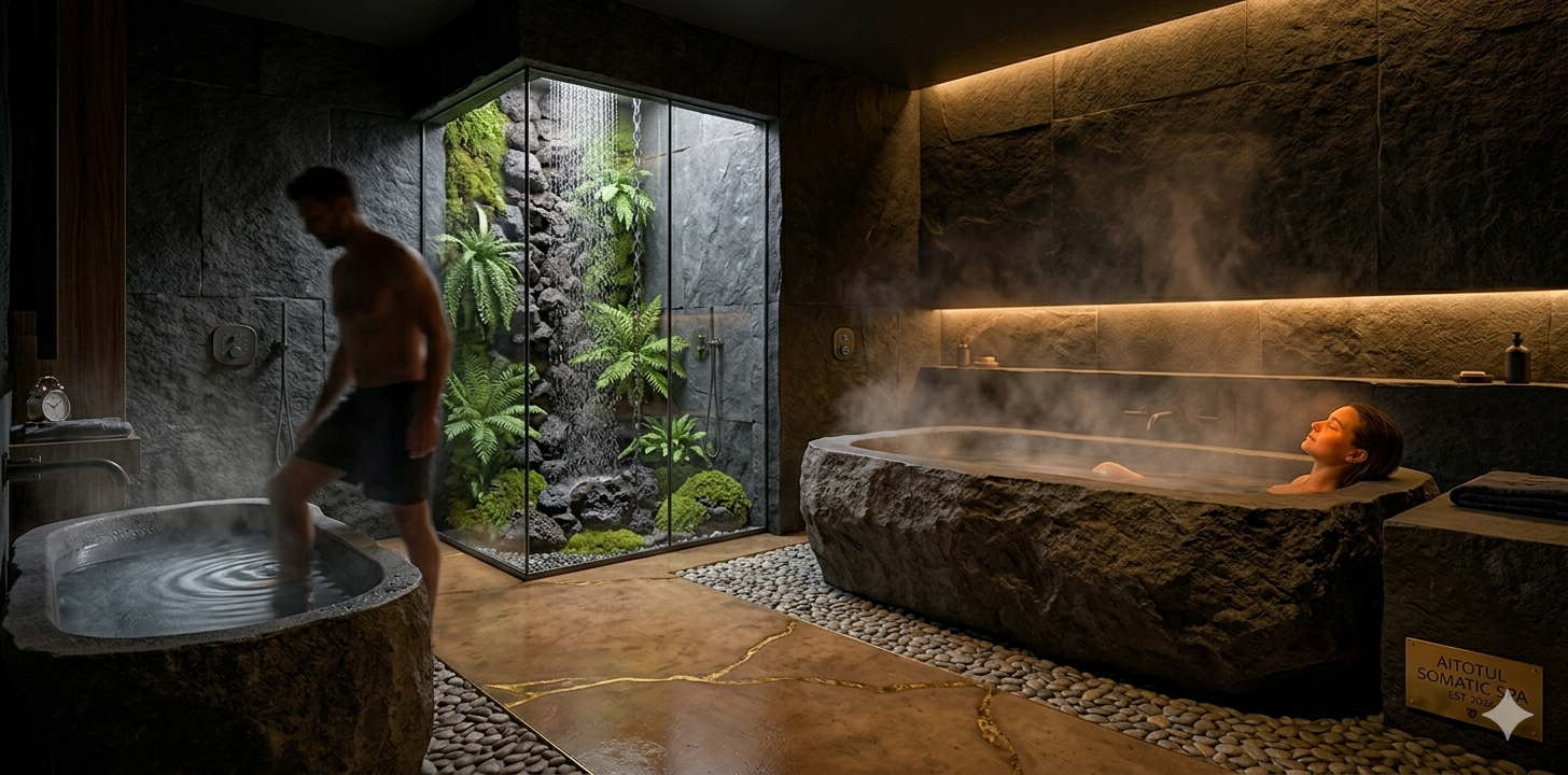 The "Somatic Spa" Bathroom: Why 2026 Couples are Prioritizing "Hydro-Regulation"