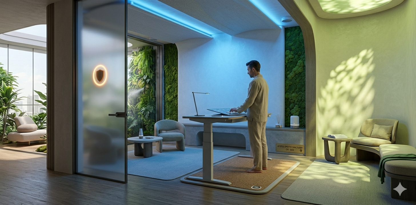 The "Synaptic Study": Why 2026 Couples are Designing "Neuro-Adaptive" Work-from-Home Labs